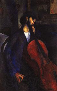 Amedeo Modigliani The Cellist Spain oil painting art